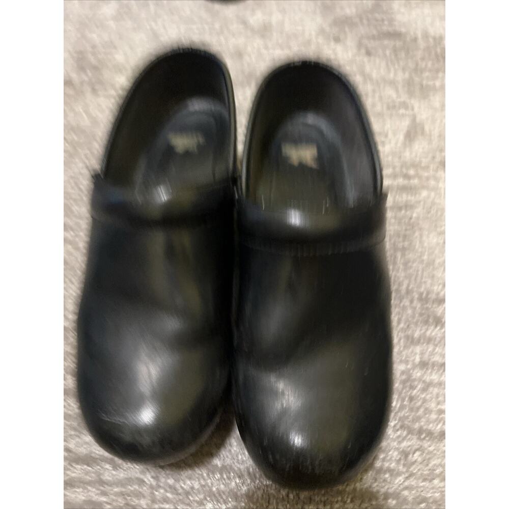 DANSKO Professional XP Clogs Black Leather 40 EU 9 US